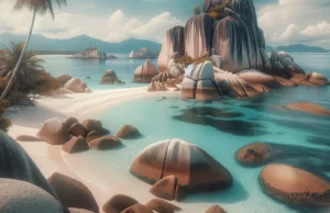 Keindahan Pantai Tanjung Tinggi Belitung Keindahan Pantai Tanjung Tinggi Belitung