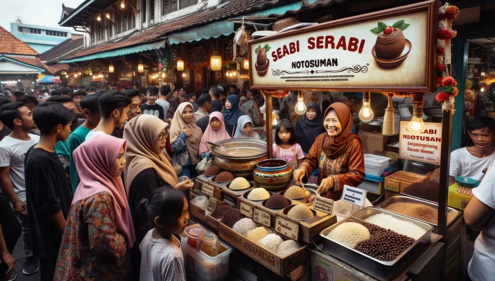 Serabi Notosuman Bandung Kuliner Legendaris